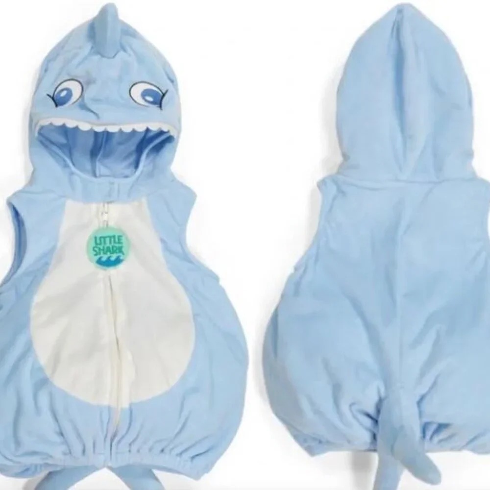 NWT DREAM PLAY IMAGINE Infant Blue Shark Bubble Costume